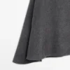 Cape en mélange de laine avec col chemise Cape en mélange de laine avec col chemise