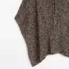Cape en tricot de coton mélangé
