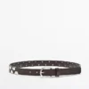 Ceinture avec appliques métalliques Ceinture avec appliques métalliques