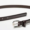 Ceinture en cuir avec boucle arquée Ceinture en cuir avec boucle arquée