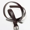 Ceinture en cuir avec boucle arquée Ceinture en cuir avec boucle arquée