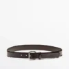Ceinture en cuir avec boucle carrée Ceinture en cuir avec boucle carrée