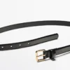 Ceinture en cuir avec boucle carrée Ceinture en cuir avec boucle carrée