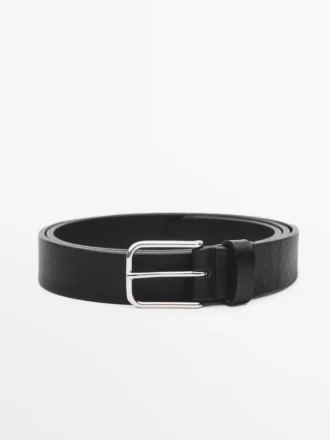 Ceinture en cuir nappa