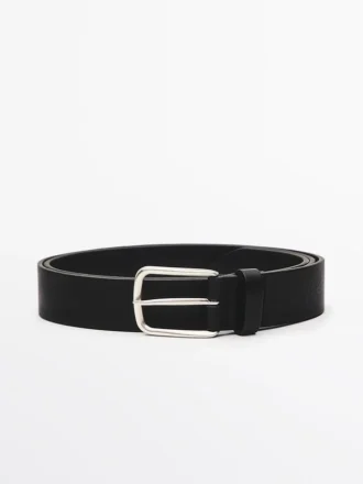 Ceinture en cuir nappa