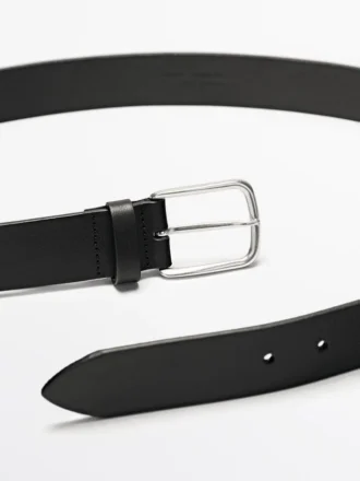 Ceinture en cuir nappa