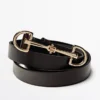 Ceinture en cuir nappa Equestrian Ceinture en cuir nappa Equestrian