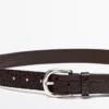 Ceinture en cuir nappa gaufré Ceinture en cuir nappa gaufré