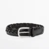 Ceinture en cuir nappa tressé Ceinture en cuir nappa tressé