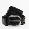 Ceinture en cuir nappa tressé Ceinture en cuir nappa tressé