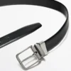 Ceinture réversible en cuir nappa Ceinture réversible en cuir nappa