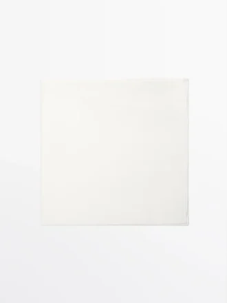 Écharpe unie 100 % coton