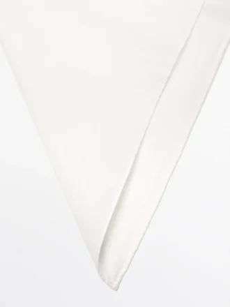 Écharpe unie 100 % coton