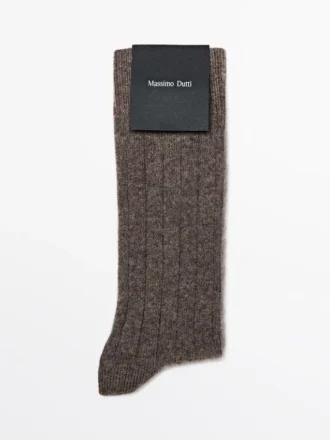 Chaussettes en mélange de cachemire