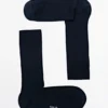 Chaussettes en mélange de coton à bords-côtes Chaussettes en mélange de coton à bords-côtes