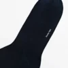 Chaussettes unies en maille de coton mélangé Chaussettes unies en maille de coton mélangé