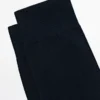 Chaussettes unies en maille de coton mélangé Chaussettes unies en maille de coton mélangé