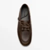Chaussures de pont en cuir Chaussures de pont en cuir