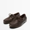 Chaussures de pont en cuir Chaussures de pont en cuir