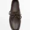 Chaussures de pont en cuir Chaussures de pont en cuir