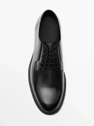 Chaussures Derby en cuir