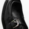 Chaussures derby en cuir avec boucle Chaussures derby en cuir avec boucle