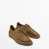 Chaussures à lacets en cuir souple Chaussures à lacets en cuir souple