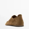 Chaussures à lacets en cuir souple Chaussures à lacets en cuir souple
