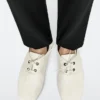 Chaussures à lacets en cuir souple Chaussures à lacets en cuir souple