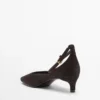 Chaussures à talons avec empeigne carrée Chaussures à talons avec empeigne carrée