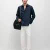 Chemise 100 % lin, coupe classique Chemise 100 % lin, coupe classique