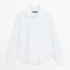 Chemise 100 % popeline de coton Chemise 100 % popeline de coton