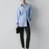 Chemise ample à rayures Chemise ample à rayures