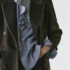 Chemise avec col à volants Chemise avec col à volants