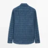 Chemise à carreaux 100 % lin Chemise à carreaux 100 % lin
