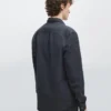 Chemise coupe classique en mélange de lin Chemise coupe classique en mélange de lin