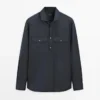 Chemise en coton avec poches Chemise en coton avec poches