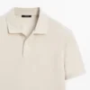 Chemise en coton piqué micro-texturé Chemise en coton piqué micro-texturé