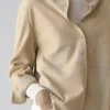 Chemise en cuir suédé Chemise en cuir suédé