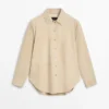 Chemise en cuir suédé Chemise en cuir suédé