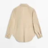 Chemise en cuir suédé Chemise en cuir suédé