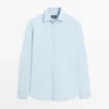 Chemise en denim 100 % coton