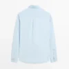 Chemise en denim 100 % coton