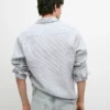 Chemise en lin ajustée à rayures Chemise en lin ajustée à rayures