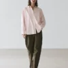 Chemise en popeline et coton mélangé Chemise en popeline et coton mélangé
