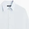 Chemise en popeline et coton mélangé Chemise en popeline et coton mélangé