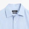 Chemise en popeline rayée 100 % coton Chemise en popeline rayée 100 % coton