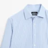 Chemise en popeline rayée 100 % coton Chemise en popeline rayée 100 % coton
