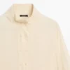 Chemise en soie avec boutons Chemise en soie avec boutons