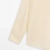 Chemise en soie avec boutons Chemise en soie avec boutons